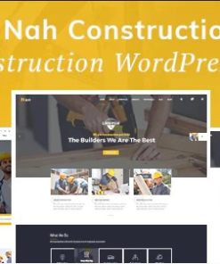 Nah – Construction Building Business WordPress Theme