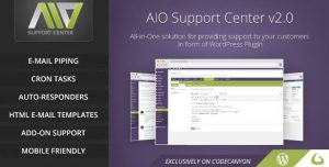 AIO Support Center – WordPress Ticketing System