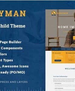Handyman – Craftsman Business WordPress Theme